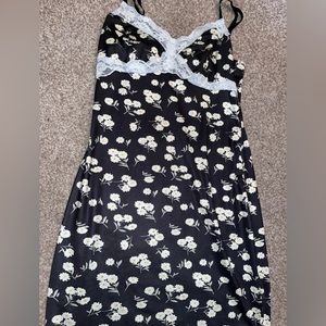 Flower lace cami dress